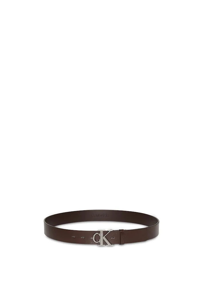 CALVIN KLEIN Logo Hole Allocated Belt