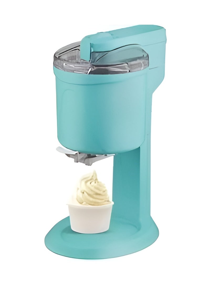 ماكينة صنع الآيس كريم سعة 1 لتر بقدرة 15 وات مع وعاء تجميد سريع، سهلة الاستخدام، تصميم مضغوط، مثالية للجيلاتو محلي الصنع والزبادي المجمد وأكثر مثالية للتجمعات العائلية والحفلات - Image 1