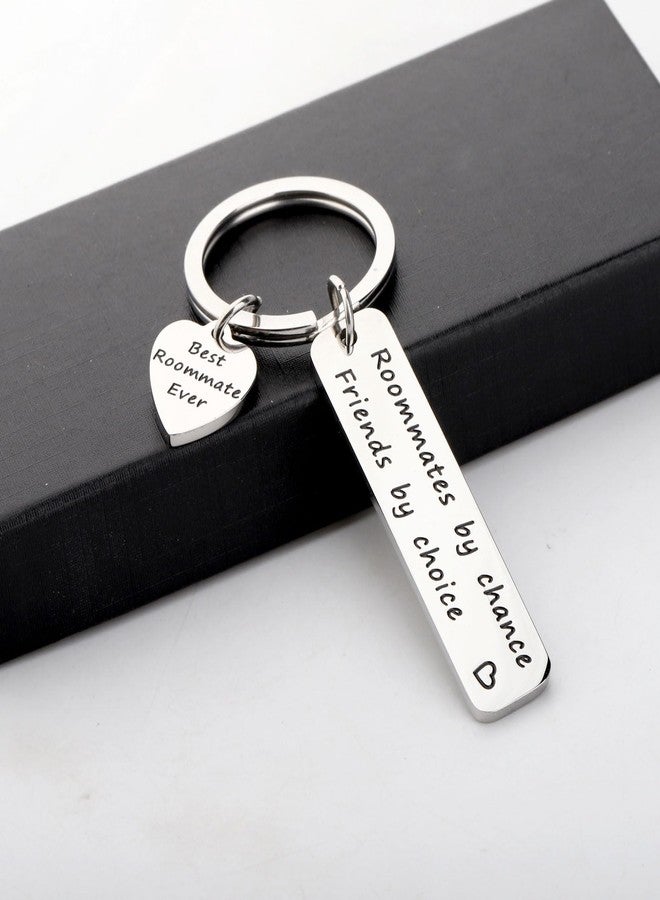 SEIRAA Roommate Gift: College Graduation Keychain - Roommate By Chance, Friends By Choice - Image 4