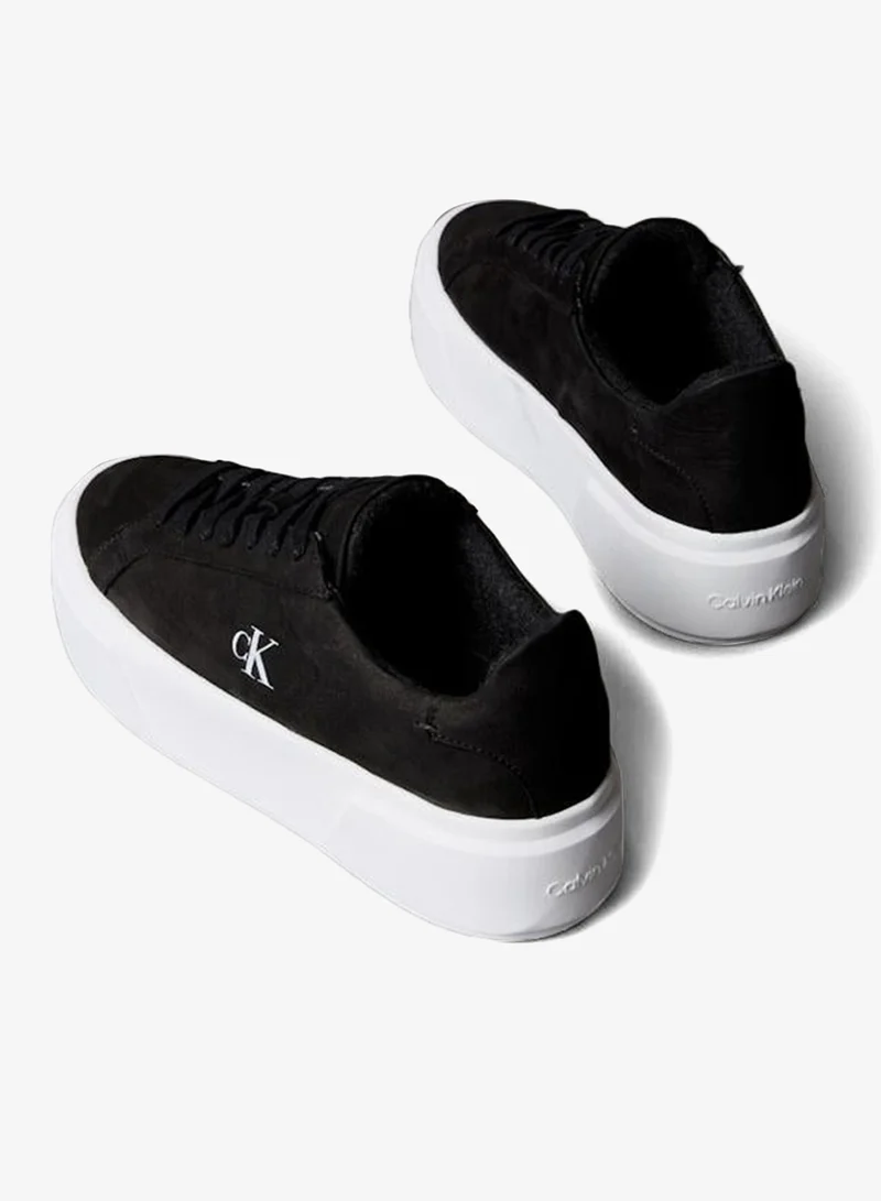 Calvin Klein Jeans  Leather Warm Winter Platform Trainers for Women | Best Price UAE