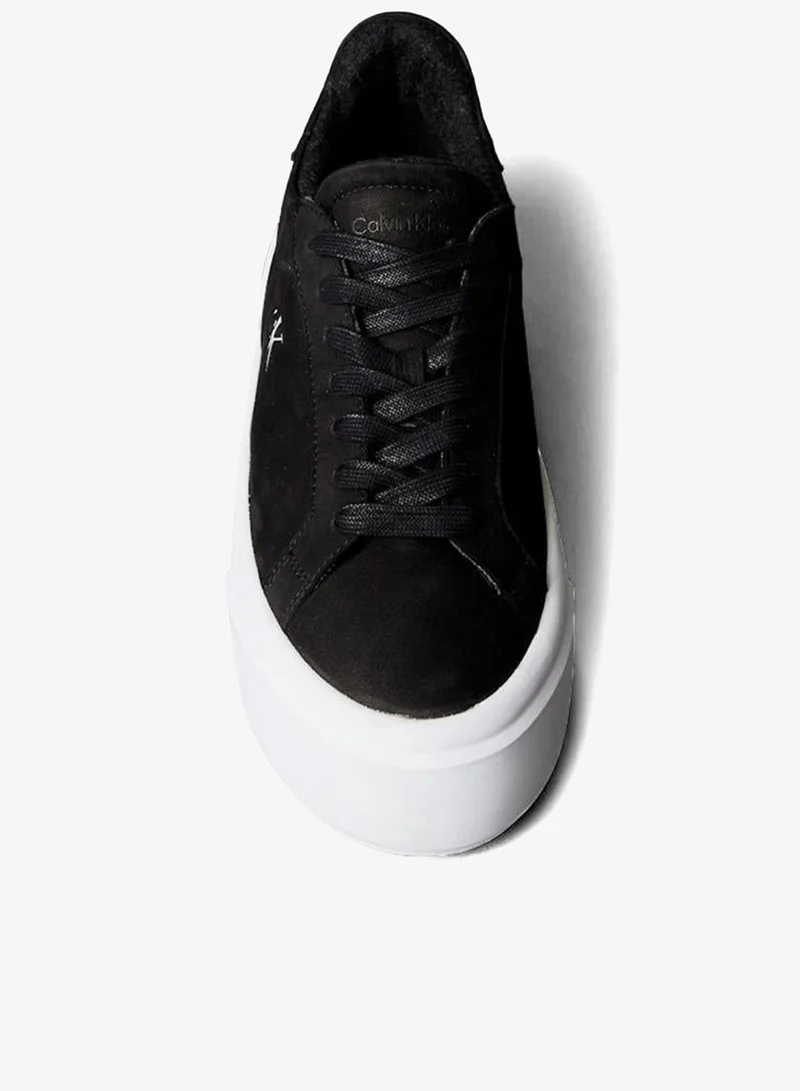 Calvin Klein Jeans  Leather Warm Winter Platform Trainers for Women | Best Price UAE