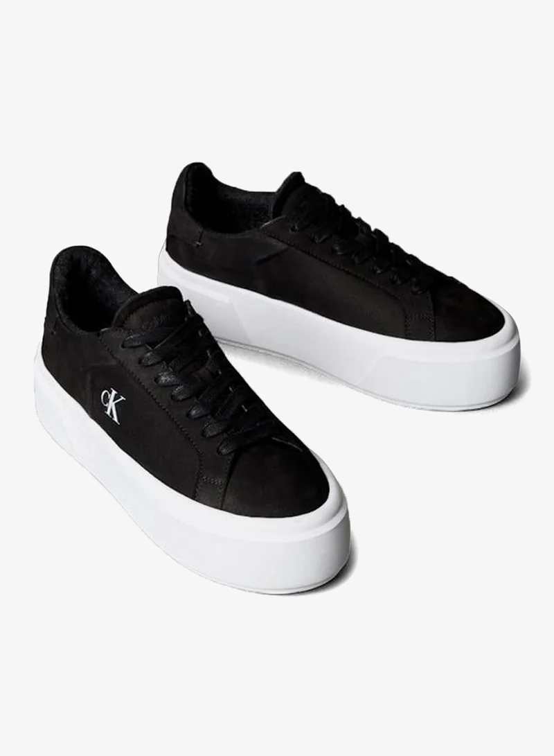 Calvin Klein Jeans  Leather Warm Winter Platform Trainers for Women | Best Price UAE