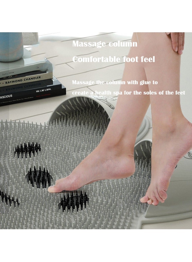 Non-Slip Bathtub Mat with Suction Cups and Drainage Holes, Soft Machine Washable Shower Mat, Non-Slip Bathtub Bath Mat - Image 3