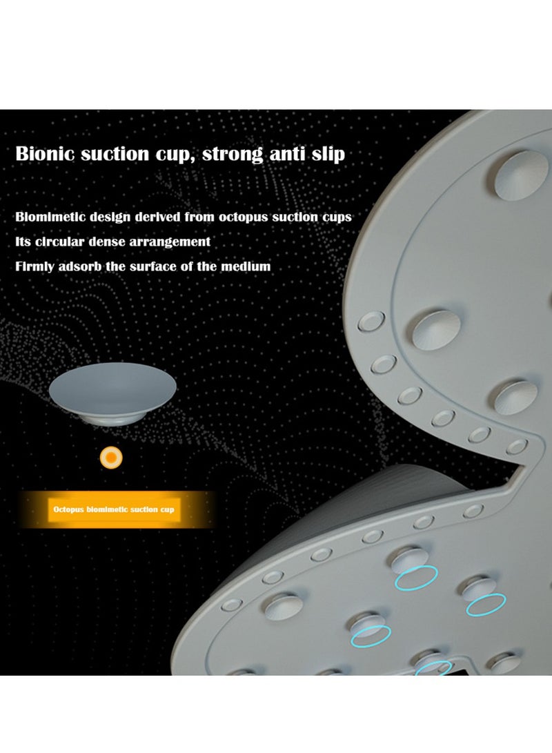 Non-Slip Bathtub Mat with Suction Cups and Drainage Holes, Soft Machine Washable Shower Mat, Non-Slip Bathtub Bath Mat - Image 2