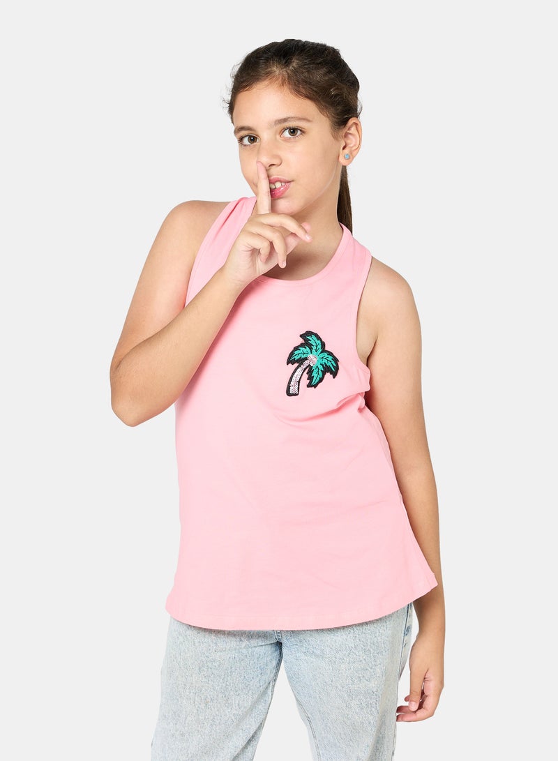 Panco Girls SURF UP Athlete with Back Window Detail - Image 1