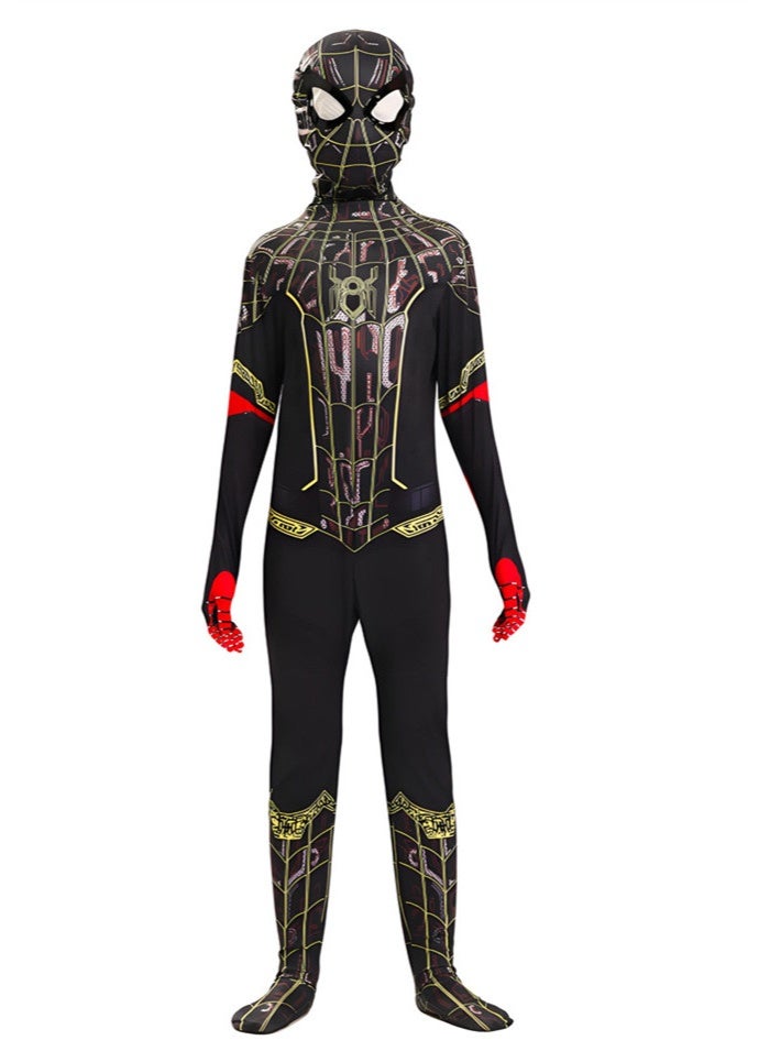 إسكدنيا هالوين كوسبلاي زي البوديست سبايدرمان أسلوب تمديد البدلات للأطفال والكبار - Image 1