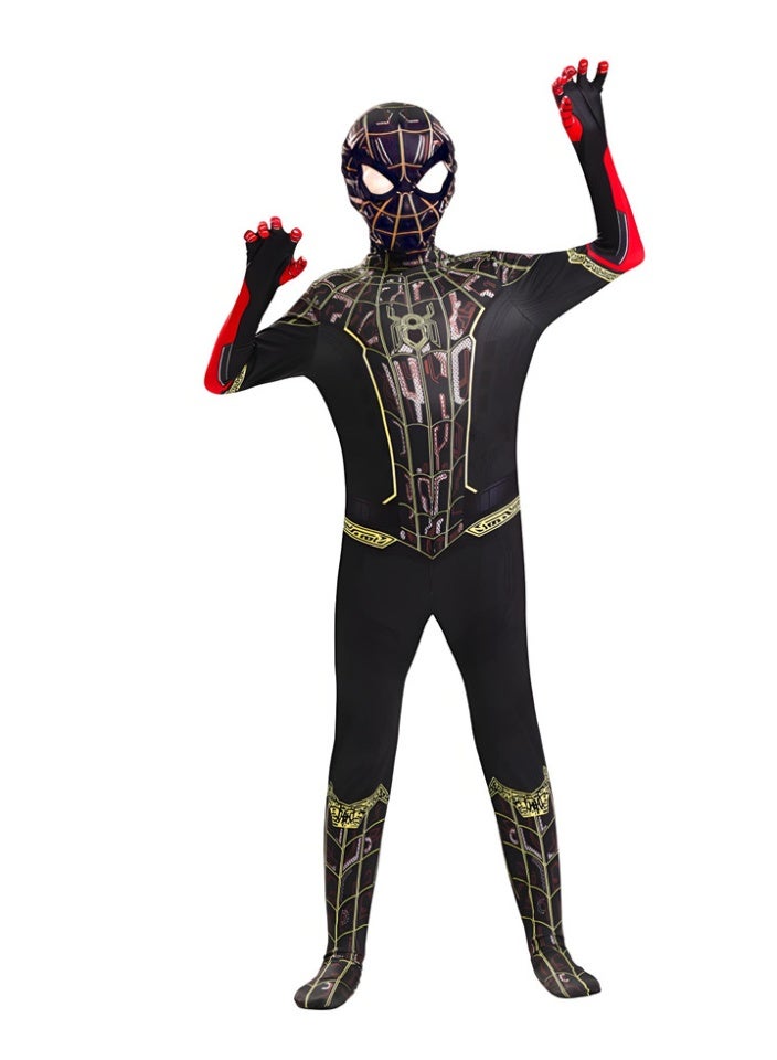 إسكدنيا هالوين كوسبلاي زي البوديست سبايدرمان أسلوب تمديد البدلات للأطفال والكبار - Image 2