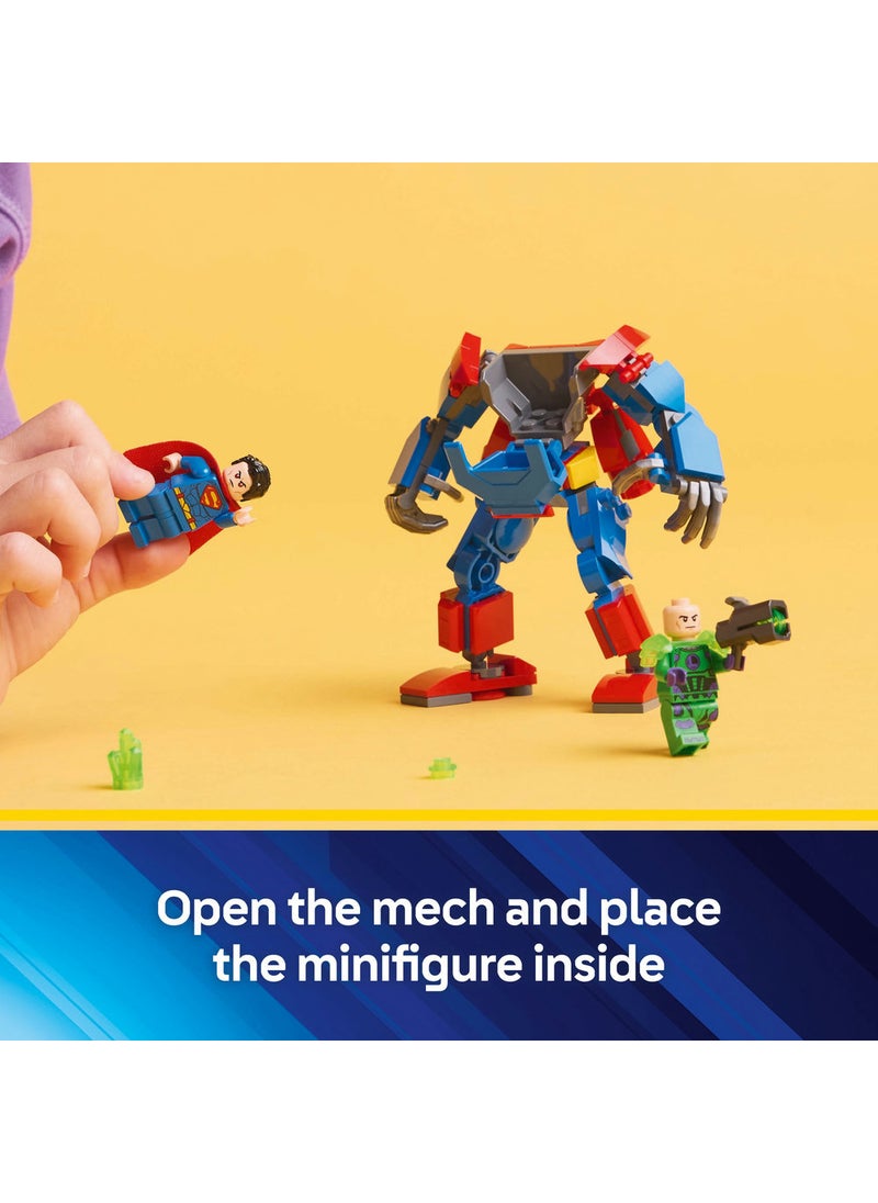 LEGO DC Superman™ Mech vs. Lex Luthor™ Super Hero™ Toy Figure Playset 76302 (120) Pieces  - Image 4