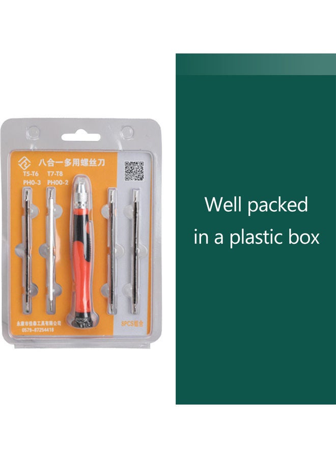 NIBEMINENT Multi-Functional Screwdriver Set Red/Black - Image 5