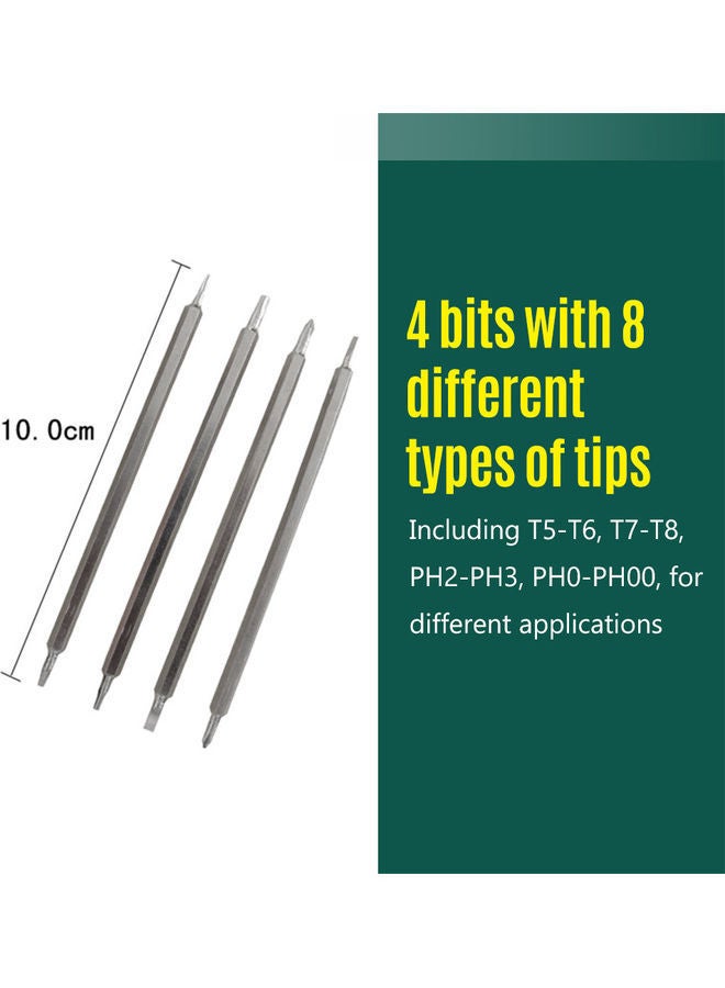 NIBEMINENT Multi-Functional Screwdriver Set Red/Black - Image 4