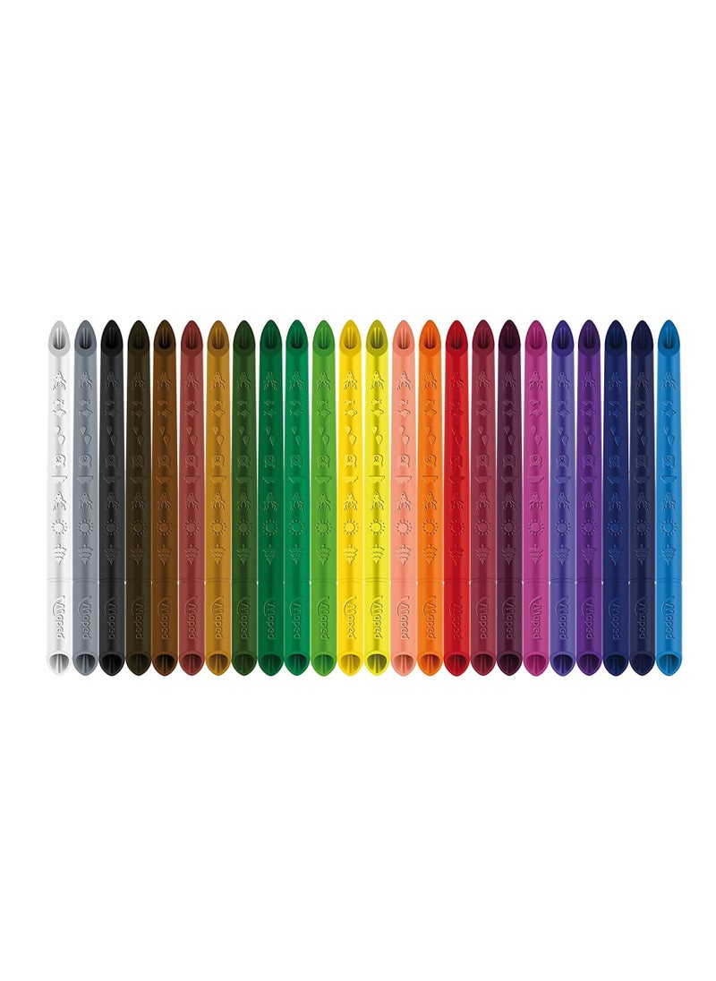Maped 24-Piece Innovation Colour Pencils Multicolour  - Image 2