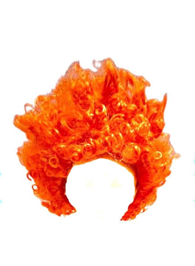 Curly Wig Orange 