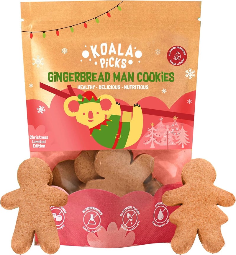 KOALA Picks Gingerbread Man Cookies 160g - Image 1