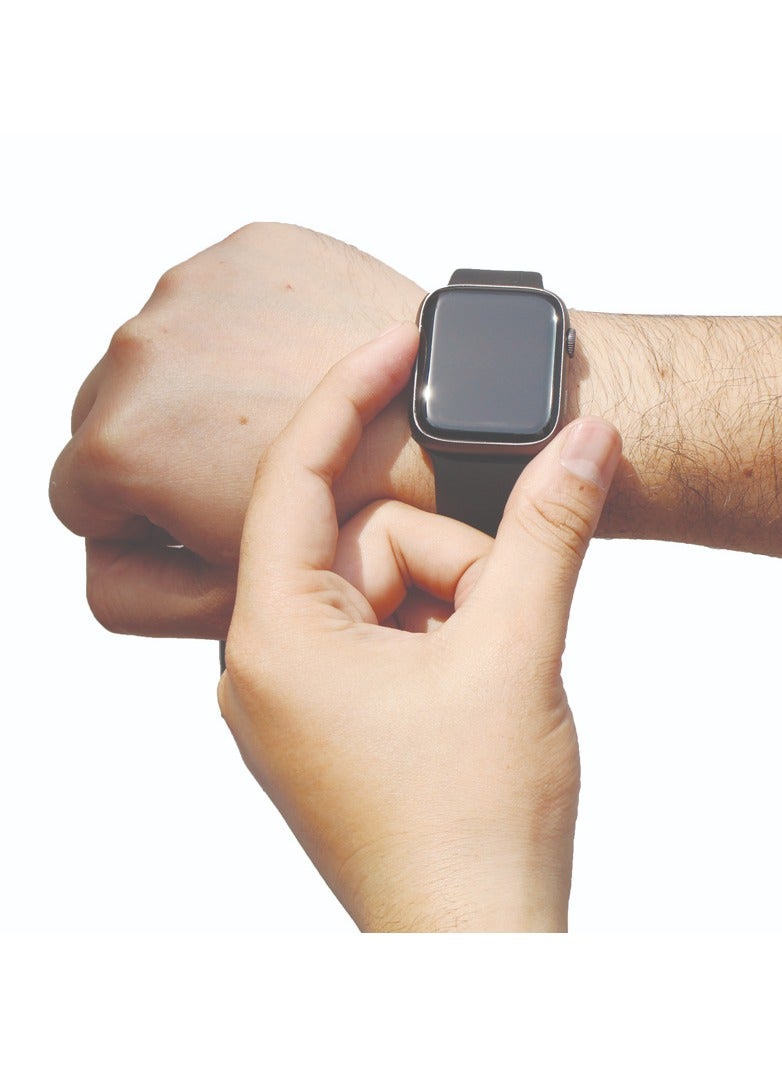 Max & Max Smart Watch 45mm for Men & Women – Water Resistant Fitness Tracker with Workout Modes, Heart Rate & Calorie Monitor, Compatible with iPhone & Android – Black - Image 2