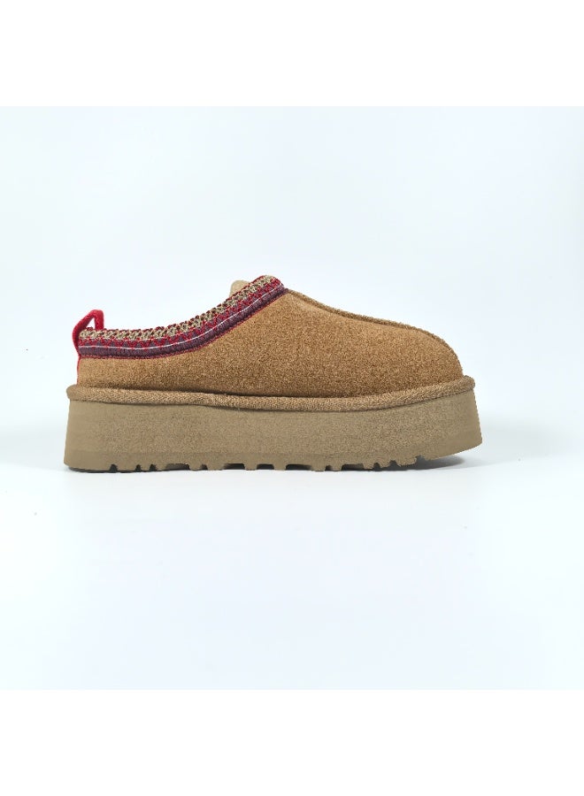 UGG cotton plus velvet thick bottom comfortable low-top Baotou shoes - Image 1