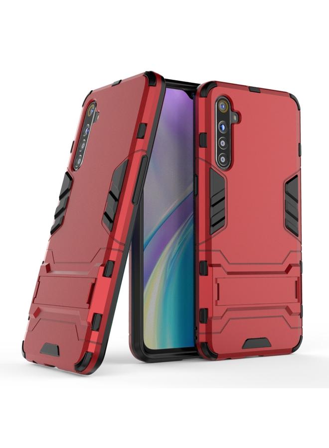 اس-توب جراب لهاتف OPPO Realme XT & K5 مقاوم للصدمات مصنوع من مادة PC + TPU مع حامل - Image 2