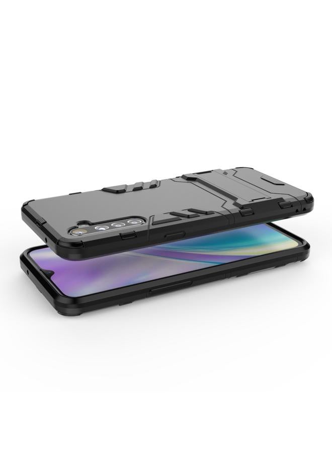 اس-توب جراب لهاتف OPPO Realme XT & K5 مقاوم للصدمات مصنوع من مادة PC + TPU مع حامل - Image 4