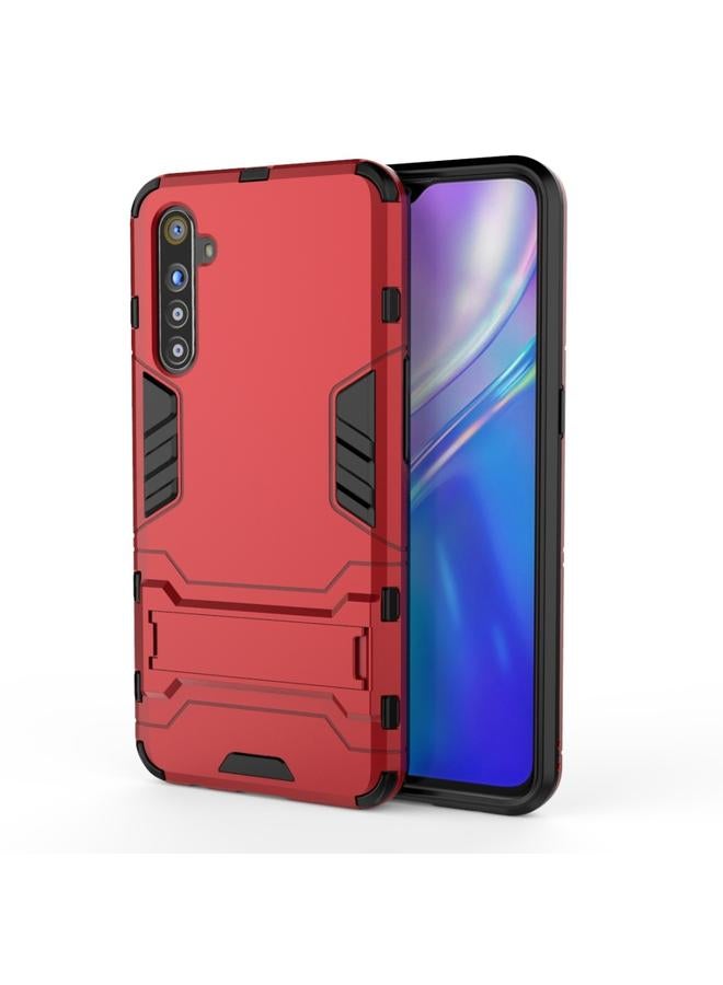 اس-توب جراب لهاتف OPPO Realme XT & K5 مقاوم للصدمات مصنوع من مادة PC + TPU مع حامل - Image 1