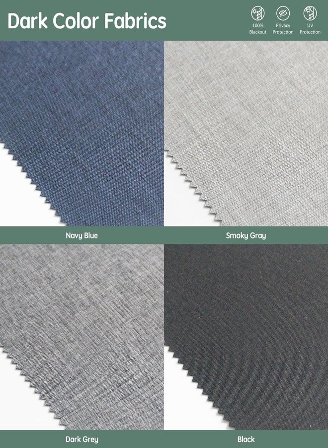 Yoolax Fabric Sample Blinds, Blackout Blinds Roller Shades, Shades for Windows, Fabric Sample (Multicolor) - Image 2