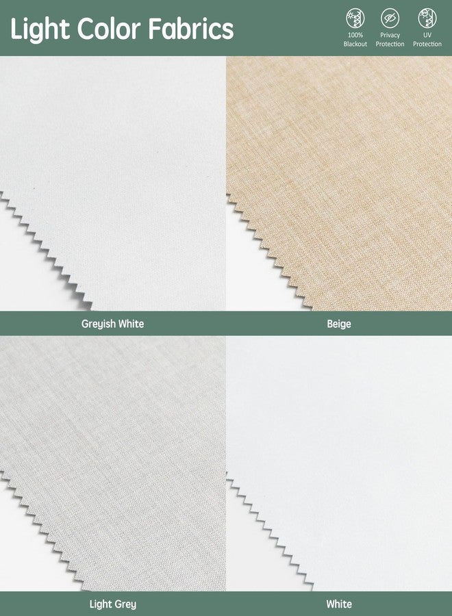 Yoolax Fabric Sample Blinds, Blackout Blinds Roller Shades, Shades for Windows, Fabric Sample (Multicolor) - Image 3