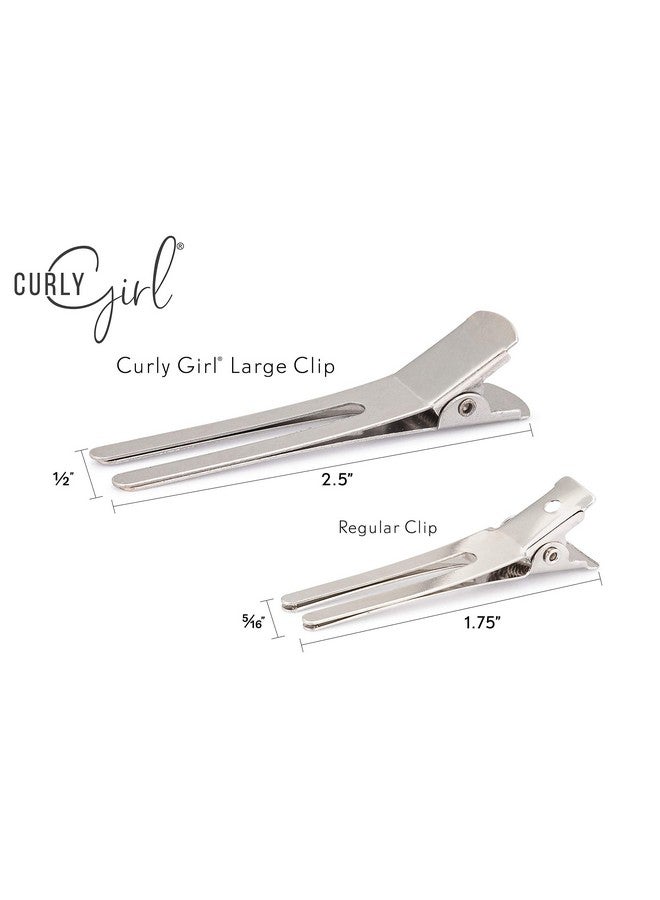 Curly Girl New! Curly Girl Large Root Curl Clips Rust Resistant Alligator Clips Curly Girl Approved Salon Or Home Use 25 Clips - Image 4
