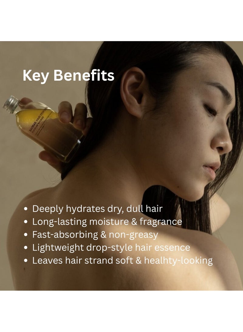 TOUN28 Baobab Hair Essential Oil, Natural Oil for Dry Hair, Silicone-Free, Lightweight Long-Lasting Hydration & Scent, Korean Hair Care, 100mL - Image 2
