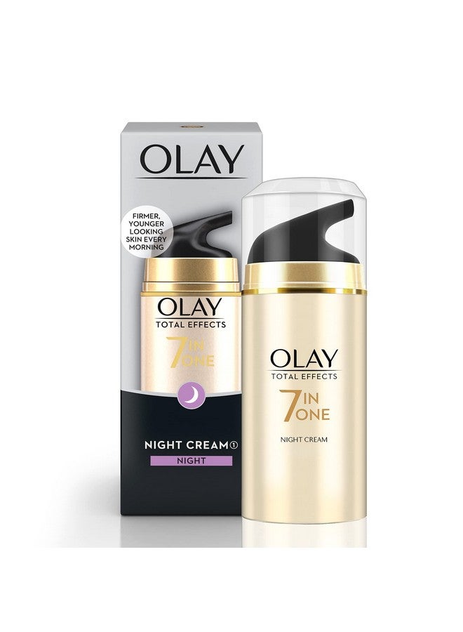 Olay Total Effects Night Firming Facial Moisturizer Treatment 1.7 Fl Oz, Packaging May Vary - Image 2