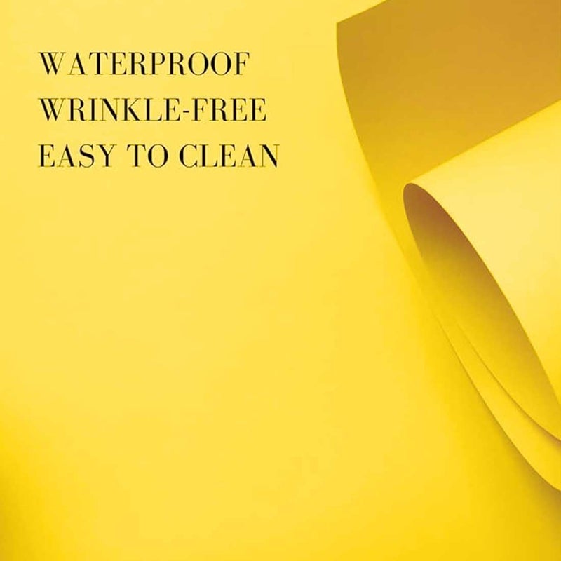 Smiledrive Photography Background Sheets - Backdrop Sheets 60 x 120 cm Waterproof Wrinklefree PVC Material (All 5 Color Sheets) - Image 2