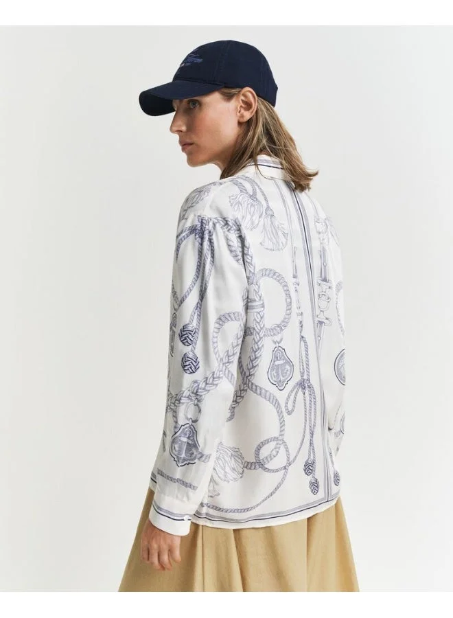 GANT  Gant Relaxed Sailing Print Shirt for Women | Best Price UAE