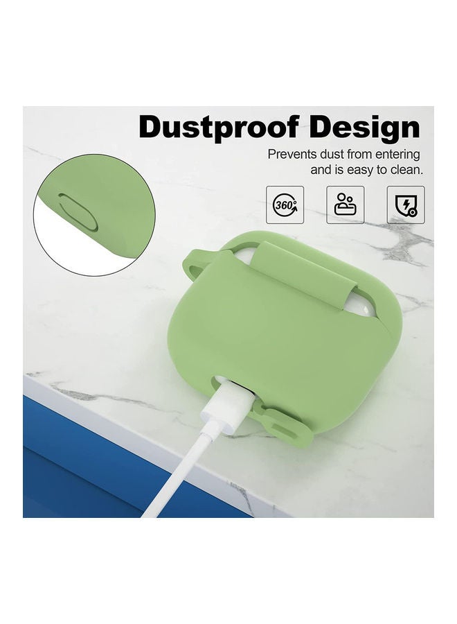 Protective Silicone Case Cover for Apple AirPods 3rd Generation Green - Image 4