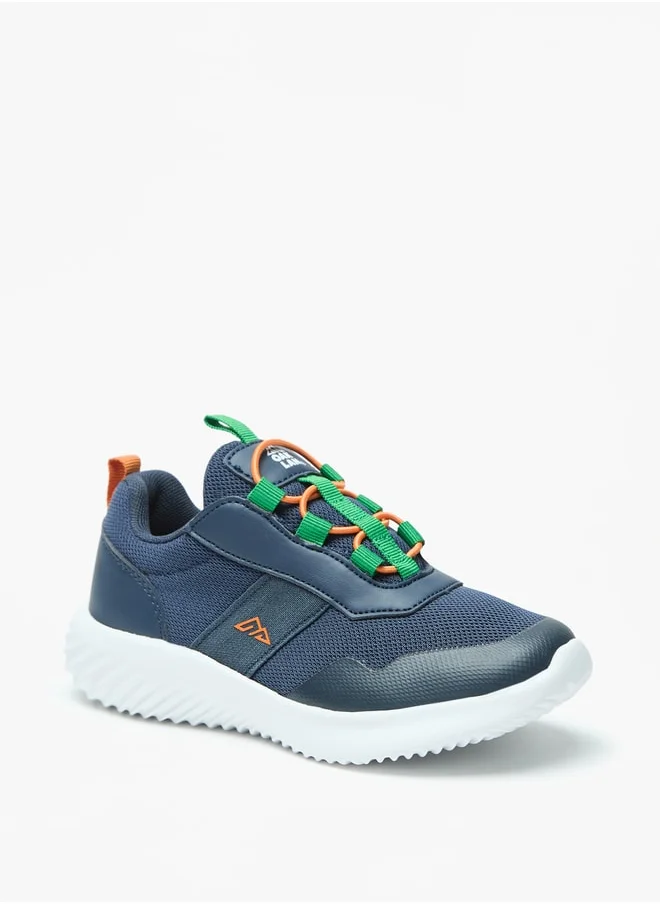 شو اكسبرس Colourblock Walking Shoes With Lace-up Closure