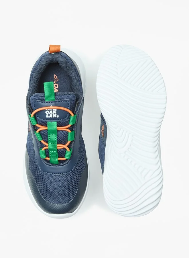 Oaklan by Shoexpress Colourblock Walking Shoes With Lace-up Closure
