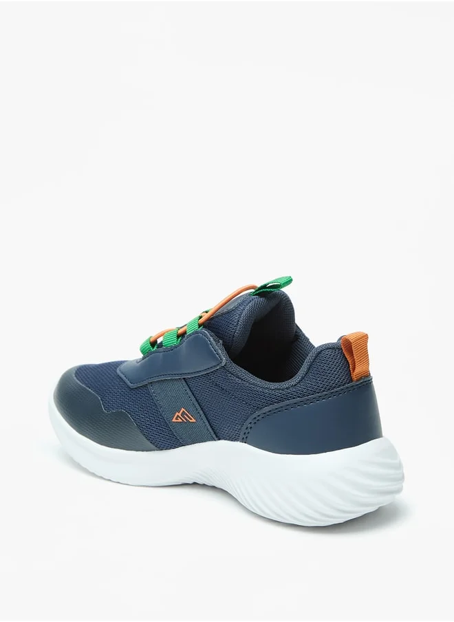 شو اكسبرس Colourblock Walking Shoes With Lace-up Closure