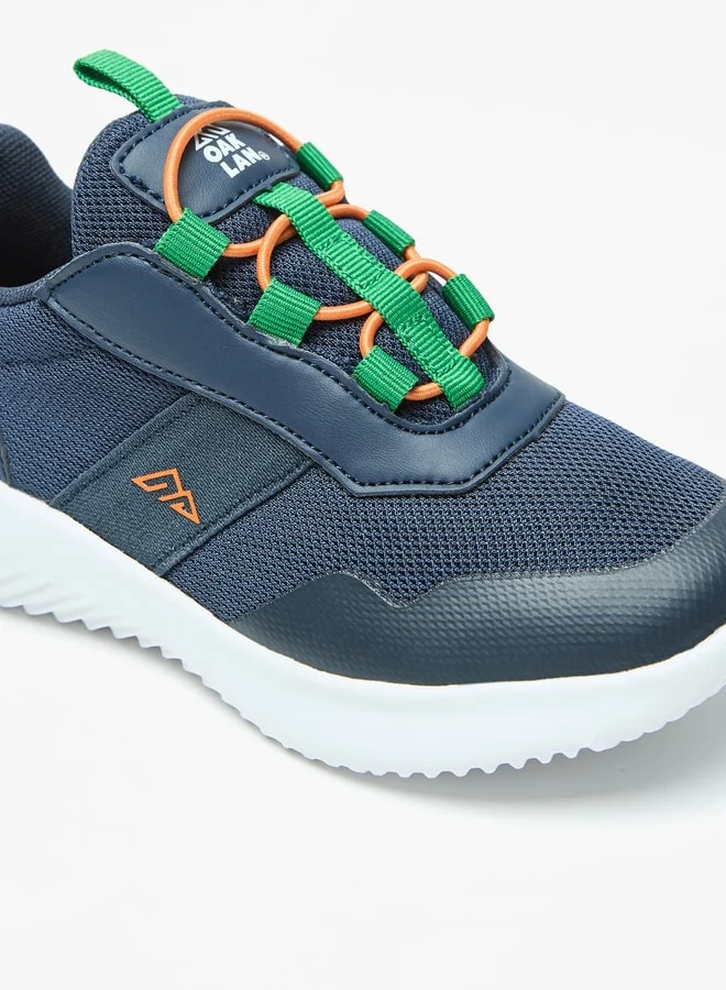 Oaklan by Shoexpress Colourblock Walking Shoes With Lace-up Closure
