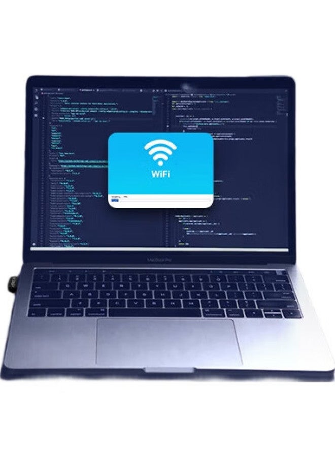 Edup Driver-Free Usb Wireless Network Adapter, Wifi Signal Receiver, Compatible With Desktop And Laptop Computers, Intelligent Automatic Installation Driver, Ep-N8566 - Image 2