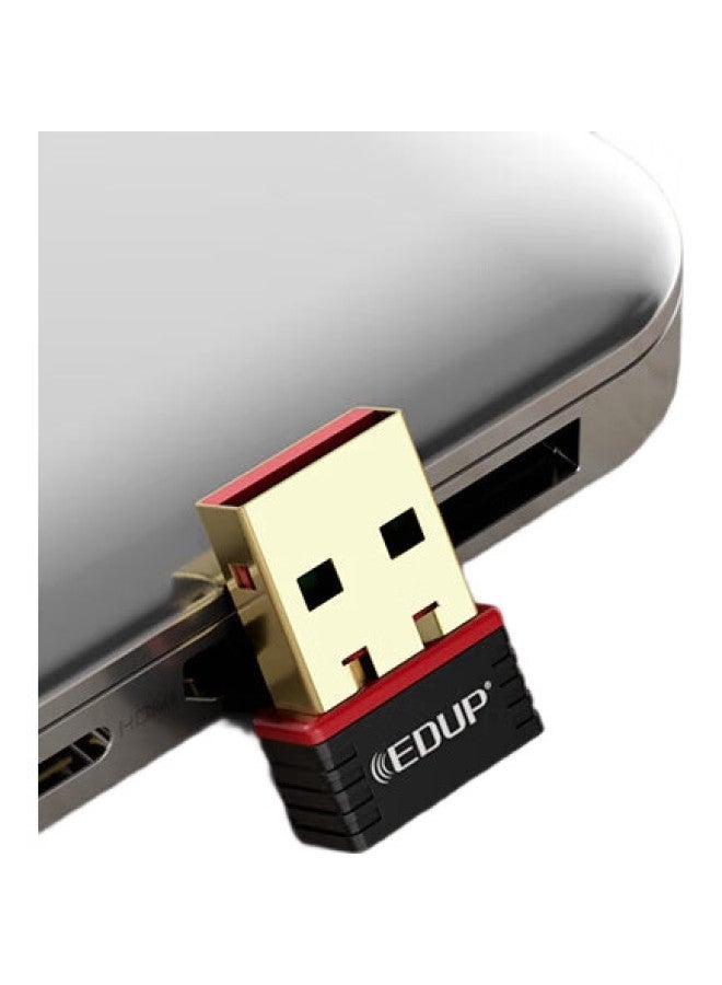 Edup Driver-Free Usb Wireless Network Adapter, Wifi Signal Receiver, Compatible With Desktop And Laptop Computers, Intelligent Automatic Installation Driver, Ep-N8566 - Image 3