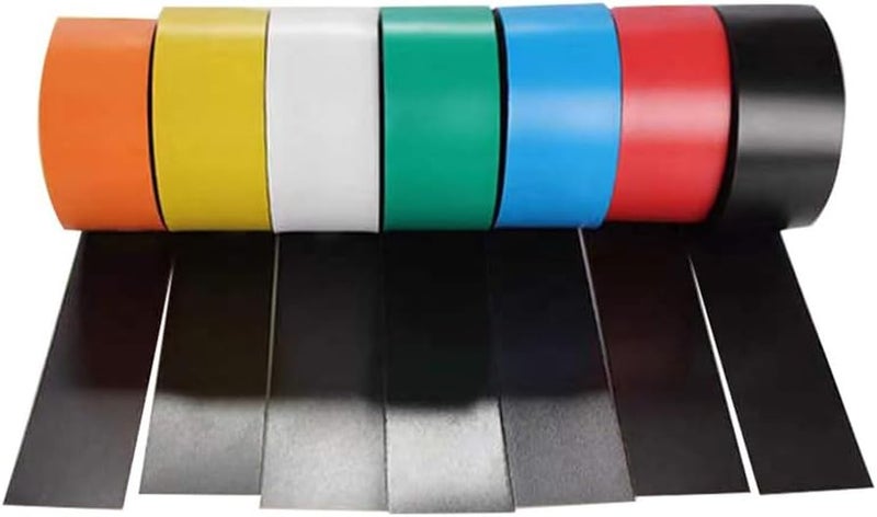 White Flexible Magnetic Strip 1 Meter 25x1mm Writable Rubber Sheet For Fridge Crafts DIY - Image 2