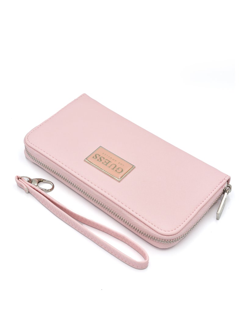 GUESS Pink Colour Women's Wallet  - Image 4