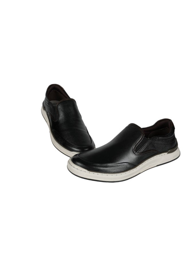 DEMOCRATA - 032-126 Democrata Mens Casual Shoes 151202-001 Black - Image 1