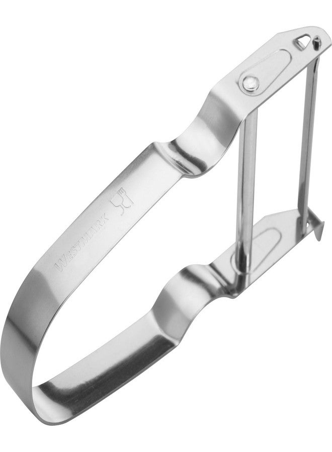 ويست مارك مقشرة ويستمارك، مصنوعة من الفولاذ المقاوم للصدأ، فضية اللون، 11.5 × 6.5 × 1.3 سم - Image 2