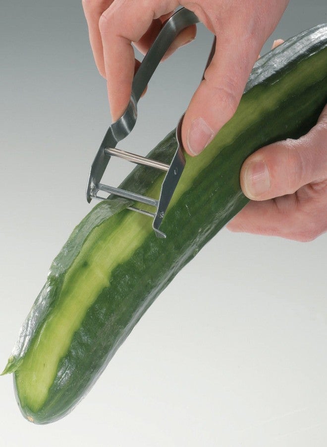 ويست مارك مقشرة ويستمارك، مصنوعة من الفولاذ المقاوم للصدأ، فضية اللون، 11.5 × 6.5 × 1.3 سم - Image 5