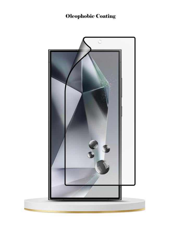 بروماس واقي شاشة 11D Nano Matte مقاوم للانفجار لهاتف Samsung Galaxy S24 Ultra 2024 - ملمس ناعم ومضاد لبصمات الأصابع وخالٍ من الفقاعات - Image 2