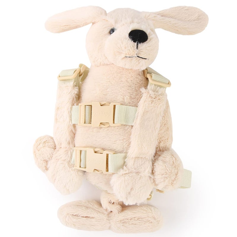 Berhapy 2 in 1 Naughty Dog Toddler Backpack Harness with Safety Leash for Childrens Walking Kids Leash for 13 Years Old Boys and Girls - Image 1