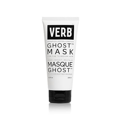VERB Ghost Hair Mask Vegan Deep Conditioning Hair Treatment Repair Hair Mask for Damaged Hair Intense Hydration Mask with Moringa Oil Defrizzes and Promotes Shine 63 fl oz