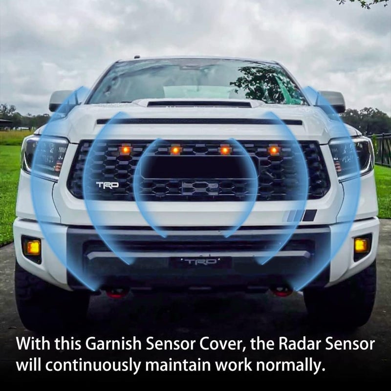 DOOD Grille Sensor Cover for Tundra 2018-2021 TRD Pro Grill Radar Sensor Cover - Image 2