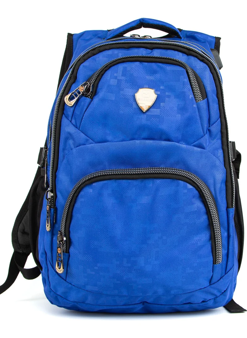 Necati Çanta Necati Bag High School Comfortable and Practical Multi-Compartment 15.6 Inch Laptop Compartment Backpack for Your Daily Travels