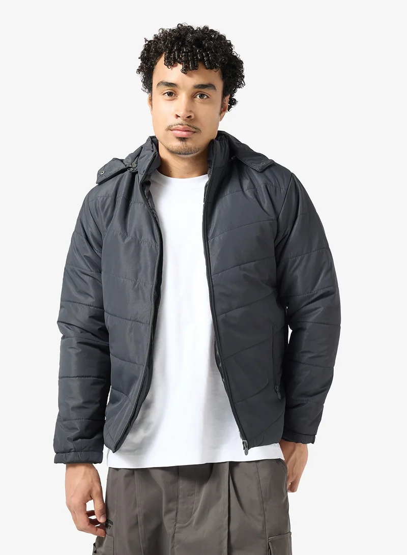 Puffer Jacket w Hood