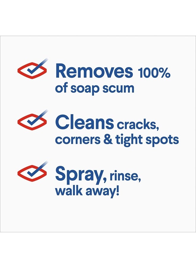 Clorox رغوة الحمام الفائقة، مستلزمات منزلية، نظافة منعشة، 1 بخاخ و 1 إعادة تعبئة، 16 أونصة سائلة لكل منهما (قد يختلف التعبئة) - Image 2