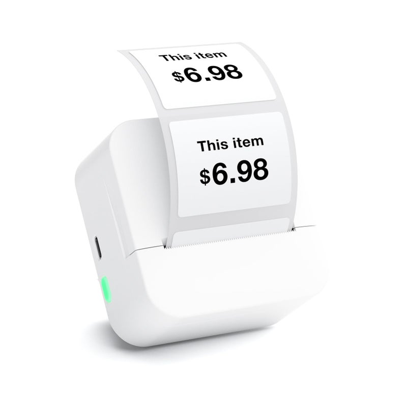 Bluetooth Thermal Label Printer 57mm Portable Sticker Maker For iOS Android Mobile - Image 3