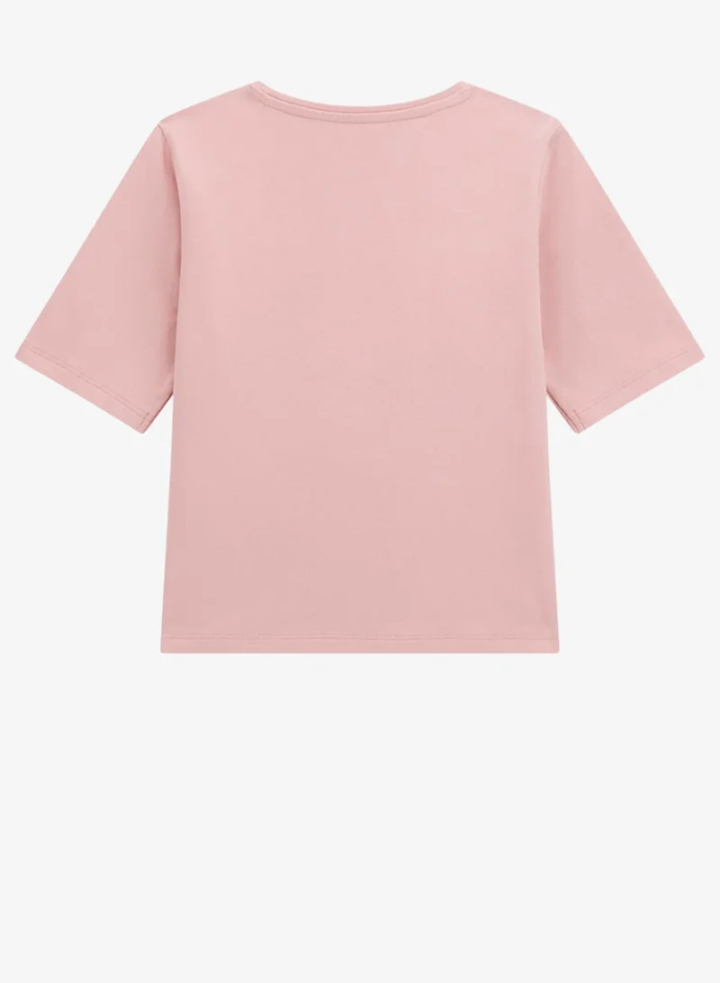 GUESS Kids Slogan Crew neck T-Shirt